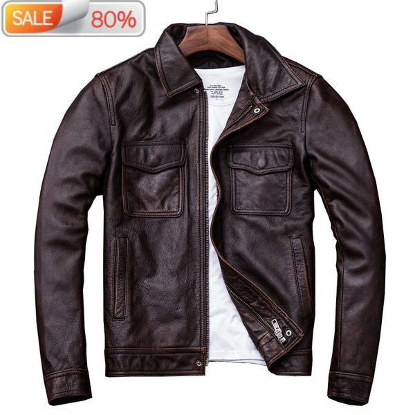 men's leather & faux genuine cow men plus size cowhide coat short bomber jacket veste cuir homme vintage b21913, Black
men's leather & faux genuine cow men plus size cowhide coat short bomber jacket veste cuir homme vintage b21913, Black