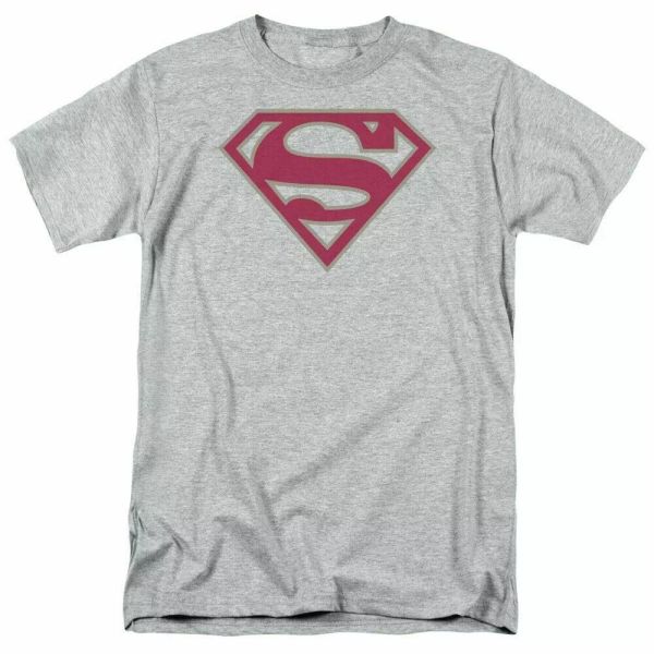 Superman Crimson & Gray Shield T Shirt Mens Licensed Classic DC Comic Sport Gray, White;black
Superman Crimson & Gray Shield T Shirt Mens Licensed Classic DC Comic Sport Gray, White;black