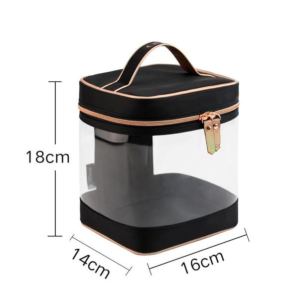 style transparent thickened pvc large capacity simple lady sweet black pink cosmetic bag portable storage box bags & cases
style transparent thickened pvc large capacity simple lady sweet black pink cosmetic bag portable storage box bags & cases