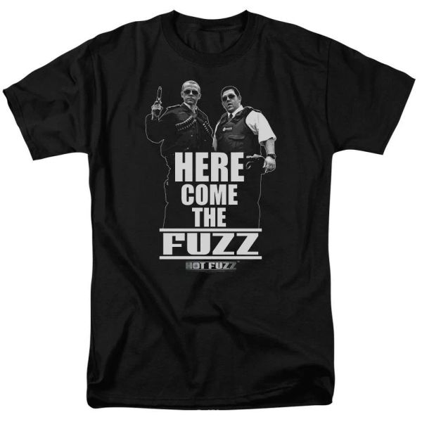 Hot Fuzz Here Come The Fuzz T-Shirt Sizes S-3X NEW, White;black
Hot Fuzz Here Come The Fuzz T-Shirt Sizes S-3X NEW, White;black