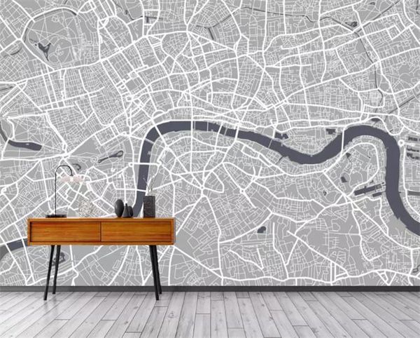 wallpapers youman custom european 3d murals map of london line gray environment friendly non-woven embossed study living room
wallpapers youman custom european 3d murals map of london line gray environment friendly non-woven embossed study living room
