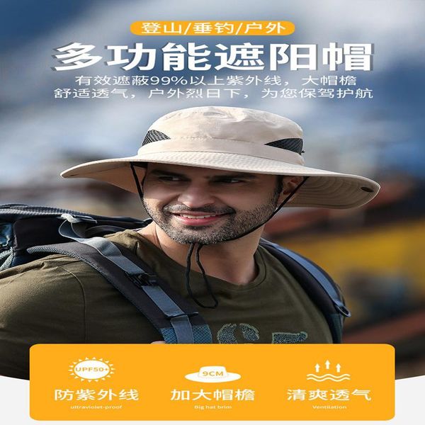 outdoor men's hats in spring and summer sun protection uv breathable visor hat fashion big brm fisherman's fishin, Black;white
outdoor men's hats in spring and summer sun protection uv breathable visor hat fashion big brm fisherman's fishin, Black;white