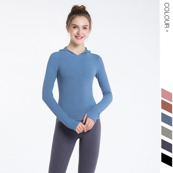 yoga outfits gym hooded long sleeve tights fitness sport wear women elastic tight thumb hole fitted workout t-shirt, White;red
yoga outfits gym hooded long sleeve tights fitness sport wear women elastic tight thumb hole fitted workout t-shirt, White;red