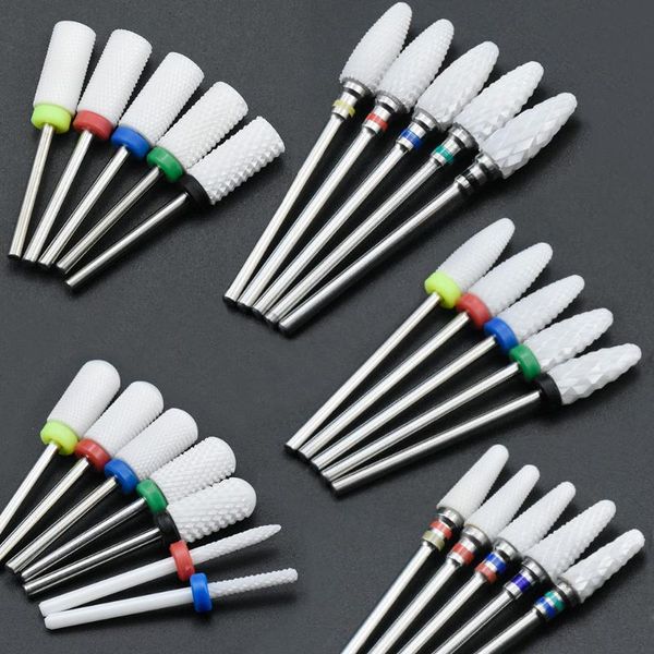 type ceramic nail drill bit with manicure and pedicure for electric milling machine art tools equipment, Silver
type ceramic nail drill bit with manicure and pedicure for electric milling machine art tools equipment, Silver