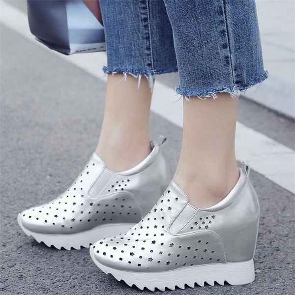 boots summer platform pumps women genuine leather wedges high heel motorcycle female round toe fashion sneakers casual shoes, Black
boots summer platform pumps women genuine leather wedges high heel motorcycle female round toe fashion sneakers casual shoes, Black