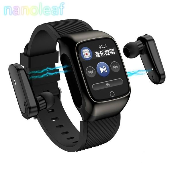 wristwatches nanoleaf smartwatch bluetooth headset combo is suitable for men's sports fitness fashion watch supports incoming calls and, Slivery;brown
wristwatches nanoleaf smartwatch bluetooth headset combo is suitable for men's sports fitness fashion watch supports incoming calls and, Slivery;brown