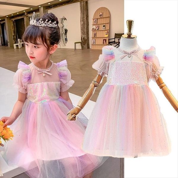 short sleeve girls summer girl dress lace flower for floral ball gown baby clothes kids dresses wear, Red;yellow
short sleeve girls summer girl dress lace flower for floral ball gown baby clothes kids dresses wear, Red;yellow