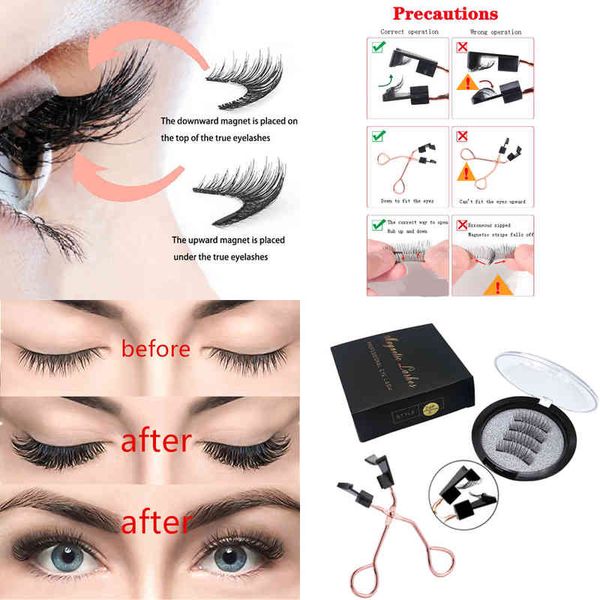 fake eyelashes 4/8 pcs 4/5 magnets 3d magnetic false eyelashes handmade artificial faux cils natural mink work with dropship 220226
fake eyelashes 4/8 pcs 4/5 magnets 3d magnetic false eyelashes handmade artificial faux cils natural mink work with dropship 220226