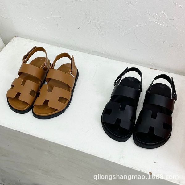 sandals slippers high end 2021 spring new sandals women's fashion versatile leather one line buckle sandal zly, Black
sandals slippers high end 2021 spring new sandals women's fashion versatile leather one line buckle sandal zly, Black