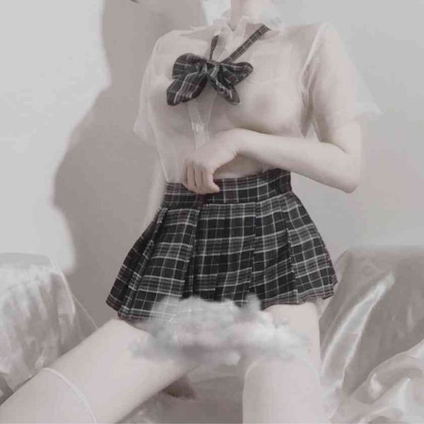japanese korean version of school student uniform cosplay lingerie pajamas student girl pleated skirt play costumes, Red;black
japanese korean version of school student uniform cosplay lingerie pajamas student girl pleated skirt play costumes, Red;black