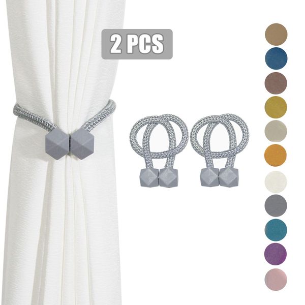 2pcs magnetic curtain tiebacks decorative curtain holdback rope convenient curtains tie backs strong magnet curtain holder clips
2pcs magnetic curtain tiebacks decorative curtain holdback rope convenient curtains tie backs strong magnet curtain holder clips