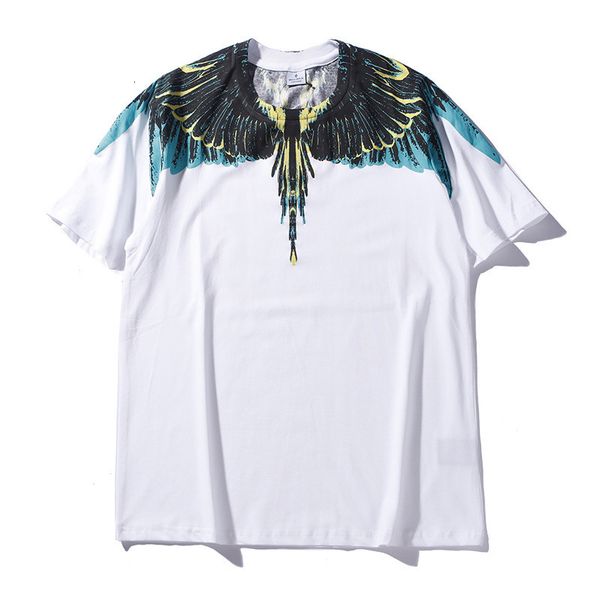 tee t-shirt tees shirt t-shirts 20ss yellow and blue wing print t-shirt street fashion brand large loose platform short sleeve, White;black
tee t-shirt tees shirt t-shirts 20ss yellow and blue wing print t-shirt street fashion brand large loose platform short sleeve, White;black