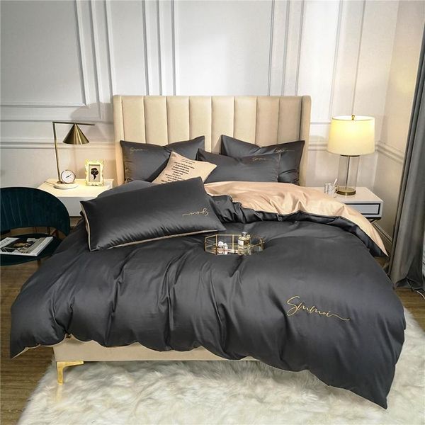 bedding sets oloey 60s egyptian cotton set solid color embroidery duvet cover long-staple bed sheet fitted beds
bedding sets oloey 60s egyptian cotton set solid color embroidery duvet cover long-staple bed sheet fitted beds
