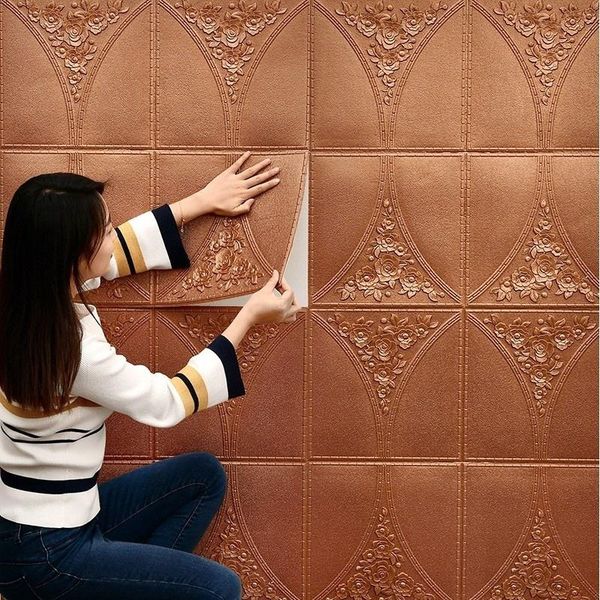 self-adhesive soft foam wall sticker anti-collision sound insulation waterproof living room background wallpaper decorative stickers
self-adhesive soft foam wall sticker anti-collision sound insulation waterproof living room background wallpaper decorative stickers