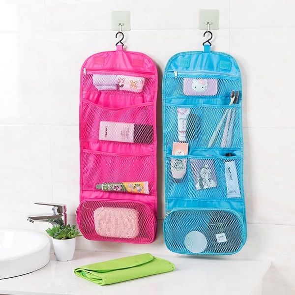 travel cosmetic bag solid makeup hook toiletry case wash organizer storage hanging pouch boxes & bins
travel cosmetic bag solid makeup hook toiletry case wash organizer storage hanging pouch boxes & bins