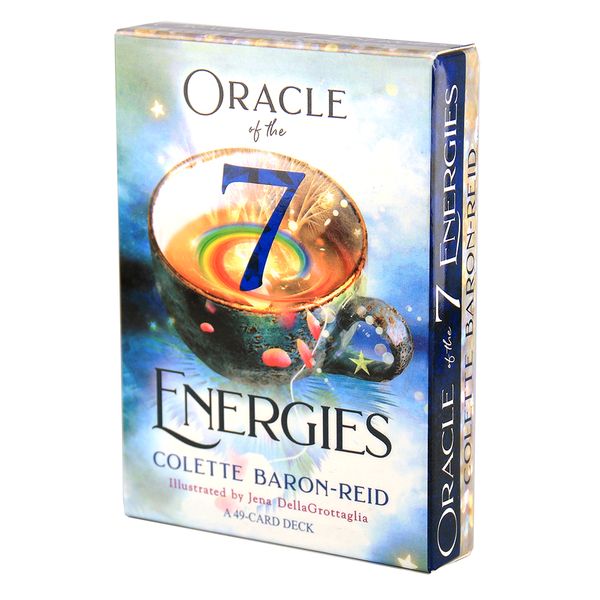 Oracle of the 7 Energies A 49-Card Deck and Guidebook Cards Game Divination Witch Rider Tarot deck for Women Girls Tarot Cards
Oracle of the 7 Energies A 49-Card Deck and Guidebook Cards Game Divination Witch Rider Tarot deck for Women Girls Tarot Cards
