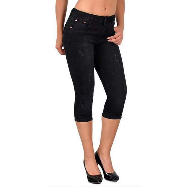 women's jeans ladies fashion denim skinny shorts women high waist stretch bodycon slim solid knee length pants, Blue
women's jeans ladies fashion denim skinny shorts women high waist stretch bodycon slim solid knee length pants, Blue