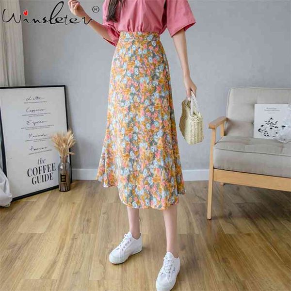 summer fashion retro floral print skirts womens zipper high waist chic printed sweet ladies midi skirt saia faldas b04911b 210421, Black
summer fashion retro floral print skirts womens zipper high waist chic printed sweet ladies midi skirt saia faldas b04911b 210421, Black