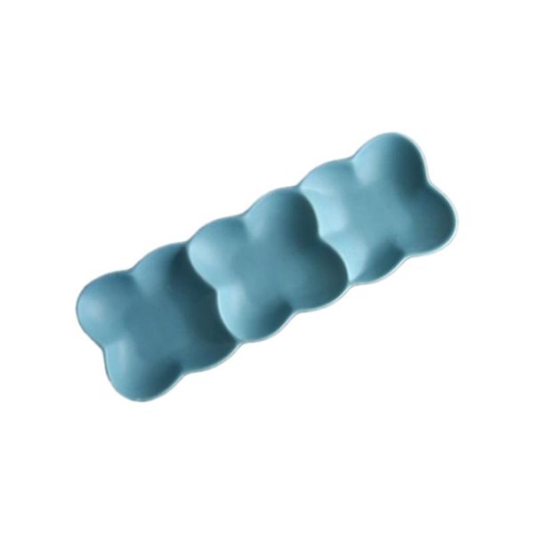 dishes & plates ceramic appetizer serving tray nordic style snack three grids condiment for pickles nut (blue)
dishes & plates ceramic appetizer serving tray nordic style snack three grids condiment for pickles nut (blue)