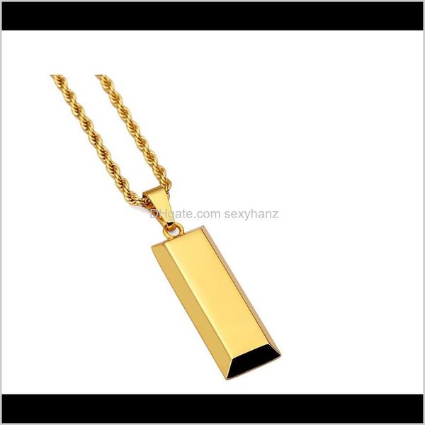 necklaces & pendants drop delivery 2021 cube bar bullion necklace pendant gold plated star men hip hop dance charm franco chain golden jewel, Silver
necklaces & pendants drop delivery 2021 cube bar bullion necklace pendant gold plated star men hip hop dance charm franco chain golden jewel, Silver