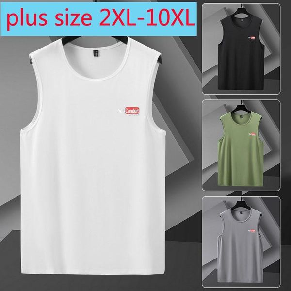men' tank arrival fashion summer men vest super large breathable sleeveless casual o-neck plus size 2xl-5xl6xl7xl8xl9xl10xl, White;black
men' tank arrival fashion summer men vest super large breathable sleeveless casual o-neck plus size 2xl-5xl6xl7xl8xl9xl10xl, White;black