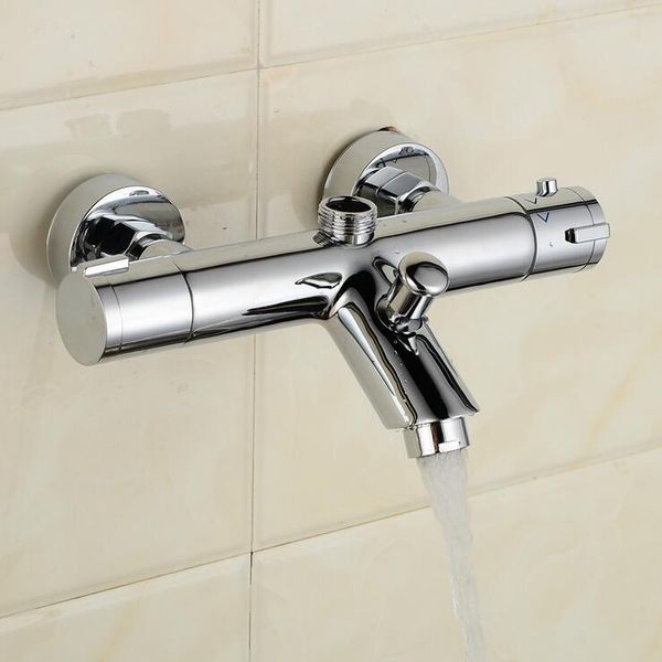 brass bathroom thermostatic shower faucet,copper faucet mixing valve, dual handle wall mounted sets
brass bathroom thermostatic shower faucet,copper faucet mixing valve, dual handle wall mounted sets