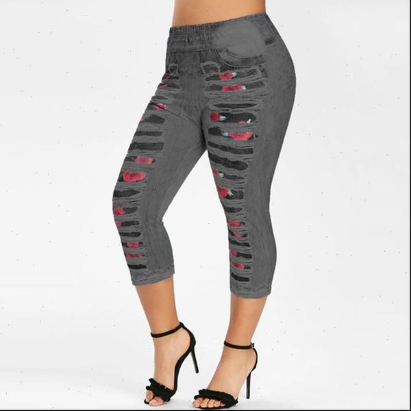 3d print women leggings fake jeans plus size high waist imitation denim trousers capri casual workout sports pants, Black
3d print women leggings fake jeans plus size high waist imitation denim trousers capri casual workout sports pants, Black