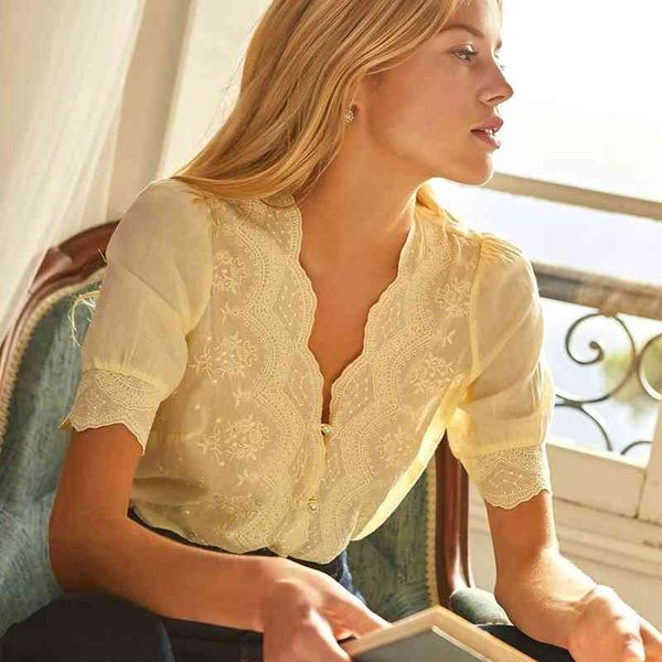 women's knits & tees elegant lace shirts femme puff sleeve vintage button up hollow out chic white camisas mujer blouse shirt
women's knits & tees elegant lace shirts femme puff sleeve vintage button up hollow out chic white camisas mujer blouse shirt