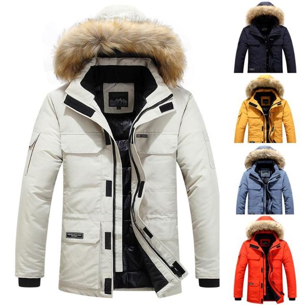 men's down & parkas telotuny fashion men's autumn winter warm casual pocket cotton-padded clothes solid zipper hooded coat, Black
men's down & parkas telotuny fashion men's autumn winter warm casual pocket cotton-padded clothes solid zipper hooded coat, Black
