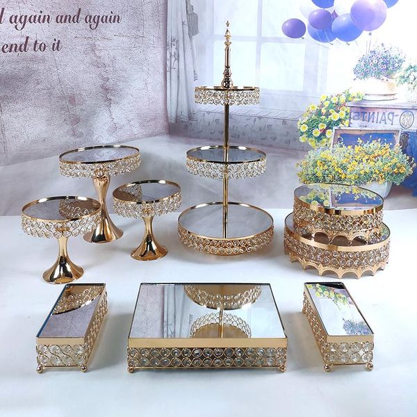 5-19pcs cake stand wedding display crystal cupcake tray tools home decoration dessert table decorating party suppliers other bakeware
5-19pcs cake stand wedding display crystal cupcake tray tools home decoration dessert table decorating party suppliers other bakeware