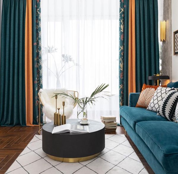 luxury european and american curtains seamless stitching chenille for living room bedroom study blackout tulle custom curtain & drapes
luxury european and american curtains seamless stitching chenille for living room bedroom study blackout tulle custom curtain & drapes