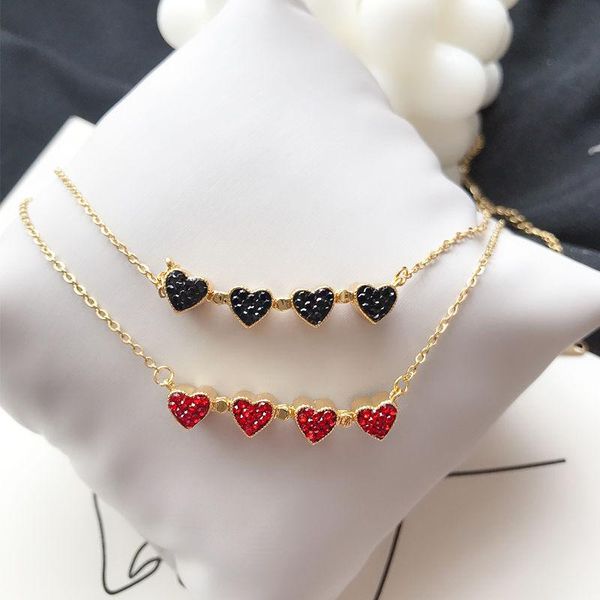 pendant necklaces fashion double sided heart clover necklace pink red blue lucky grass clavicle chain choker for women girl lover gifts, Silver
pendant necklaces fashion double sided heart clover necklace pink red blue lucky grass clavicle chain choker for women girl lover gifts, Silver