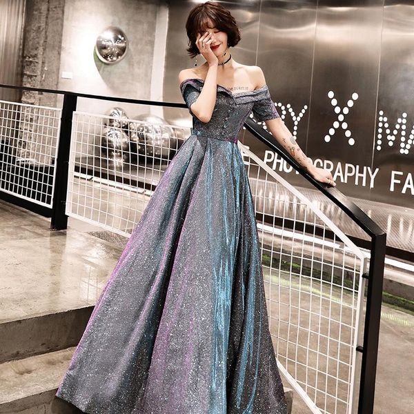 party dresses fashion a line bling evening gown custom made elegant short sleeve long, White;black
party dresses fashion a line bling evening gown custom made elegant short sleeve long, White;black