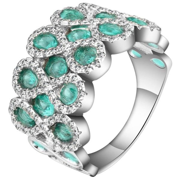 wedding rings green cubic zirconia eight letter engagement jewelry silver color amazing copper round design finger for women gift, Slivery;golden
wedding rings green cubic zirconia eight letter engagement jewelry silver color amazing copper round design finger for women gift, Slivery;golden