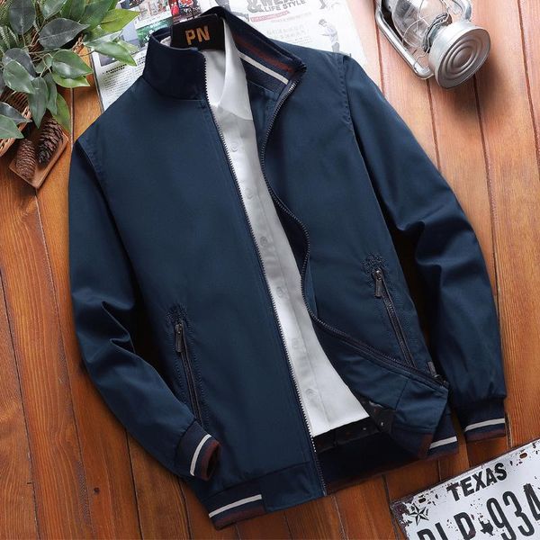 men's jackets spring autumn stand-up collar jacket sports business leisure fashion long sleeve versatile coat casual windproof, Black;brown
men's jackets spring autumn stand-up collar jacket sports business leisure fashion long sleeve versatile coat casual windproof, Black;brown