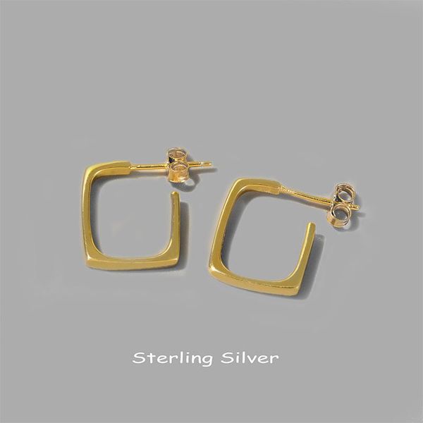 hoop & huggie s925 sterling silver japan korean geometric square earrings female 2021 tide simple temperament joker cold wind, Golden;silver
hoop & huggie s925 sterling silver japan korean geometric square earrings female 2021 tide simple temperament joker cold wind, Golden;silver