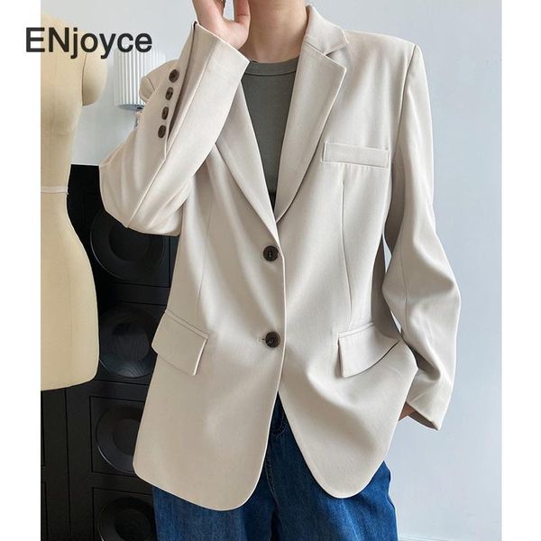women's suits & blazers vintage khaki blazer women spring autumn casual suit korean fashion ladies office long sleeve chic coats workwe, White;black
women's suits & blazers vintage khaki blazer women spring autumn casual suit korean fashion ladies office long sleeve chic coats workwe, White;black