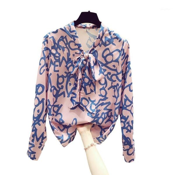 women's blouses & shirts 2021 spring vintage bow lace-up shirt woman's printed design all-match office wear long sleeve blouse blu, White
women's blouses & shirts 2021 spring vintage bow lace-up shirt woman's printed design all-match office wear long sleeve blouse blu, White