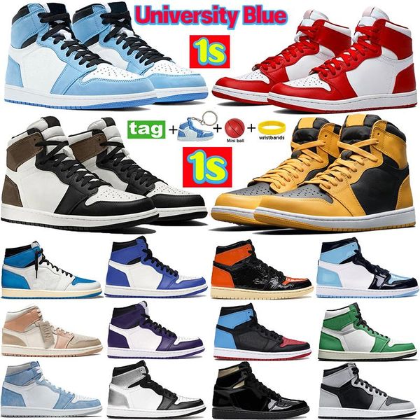 Air Jordan University Blue retro S 1 Basketball shoes 1s New beginnings High Dark Mocha UNC Light Smoke Grey Chicago patent bred royal toe m
Air Jordan University Blue retro S 1 Basketball shoes 1s New beginnings High Dark Mocha UNC Light Smoke Grey Chicago patent bred royal toe m
