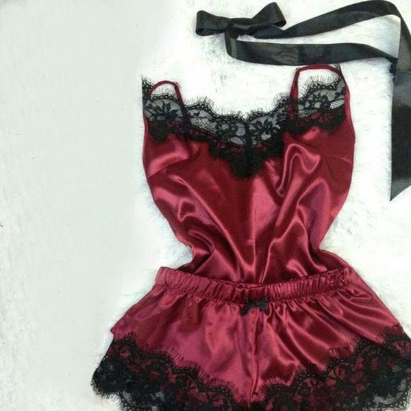fashion lingerie lace pajama womens sleepwears set temptation babydoll nightwear cute cami and shorts pijama mujer, Black;red
fashion lingerie lace pajama womens sleepwears set temptation babydoll nightwear cute cami and shorts pijama mujer, Black;red