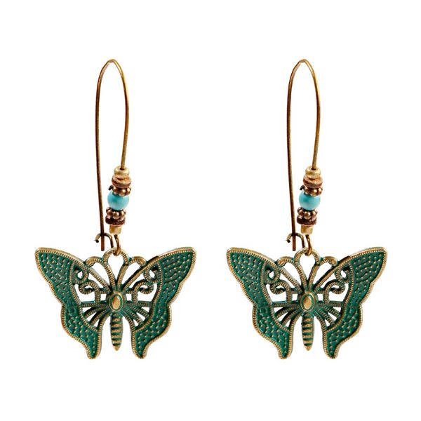 fashion ethnic style bohemian pendant earrings vintage bronze butterfly shape alloy hollow pattern 2021 thai jewelry dangle & chandelier, Silver
fashion ethnic style bohemian pendant earrings vintage bronze butterfly shape alloy hollow pattern 2021 thai jewelry dangle & chandelier, Silver