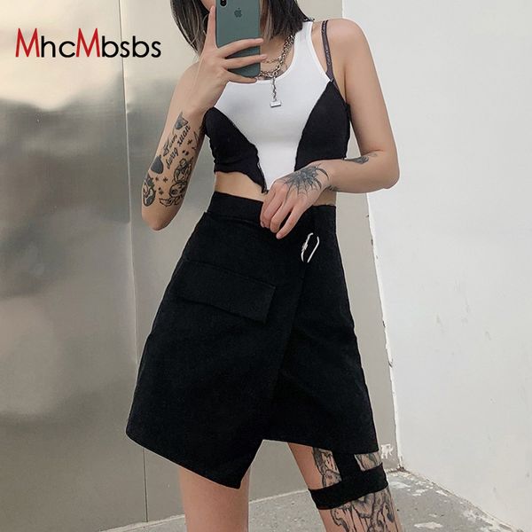 gothic black patchwork mini skirt with metal buckle pocket womens y2k streetwear high waist harajuku skirts korean fashion 210517
gothic black patchwork mini skirt with metal buckle pocket womens y2k streetwear high waist harajuku skirts korean fashion 210517