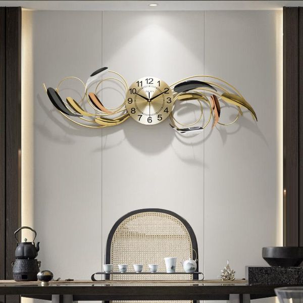 chinese luxury fish group wrought iron wall clock home livingroom mural crafts el hall sticker decoratio clocks
chinese luxury fish group wrought iron wall clock home livingroom mural crafts el hall sticker decoratio clocks