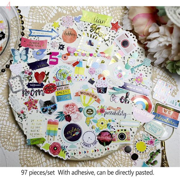 97pcs europe america style paper stickers set die cut for diy scrapbooking gold foil journal sticker kit card making s080 gift wrap
97pcs europe america style paper stickers set die cut for diy scrapbooking gold foil journal sticker kit card making s080 gift wrap