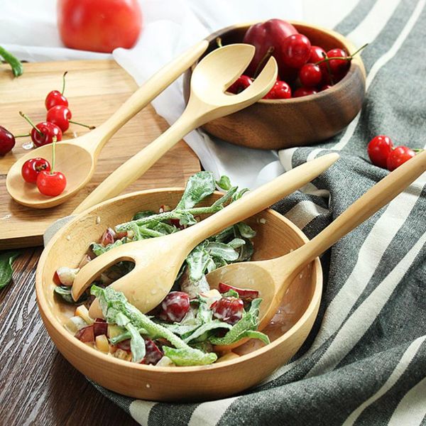 spoons 1 set 2pcs salad spoon round wood and fork servers color
spoons 1 set 2pcs salad spoon round wood and fork servers color