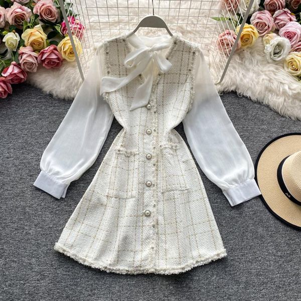 casual dresses women suit female autumn dress chiffon shirt and slim bag hip two-piece set sleeveless plaid, Black;gray
casual dresses women suit female autumn dress chiffon shirt and slim bag hip two-piece set sleeveless plaid, Black;gray