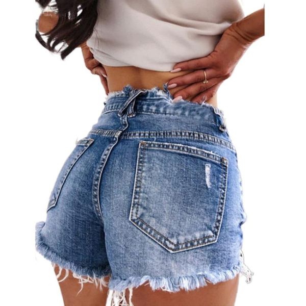 women's shorts women tight ripped denim tassel hole dance skinny solid blue high waist short pants causal booty, White;black
women's shorts women tight ripped denim tassel hole dance skinny solid blue high waist short pants causal booty, White;black