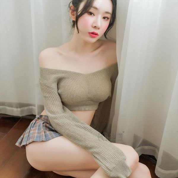 v neck women sweater long sleeve virgin killer japanes knitted backless sweaters pullovers nightclub clothing, White;black
v neck women sweater long sleeve virgin killer japanes knitted backless sweaters pullovers nightclub clothing, White;black
