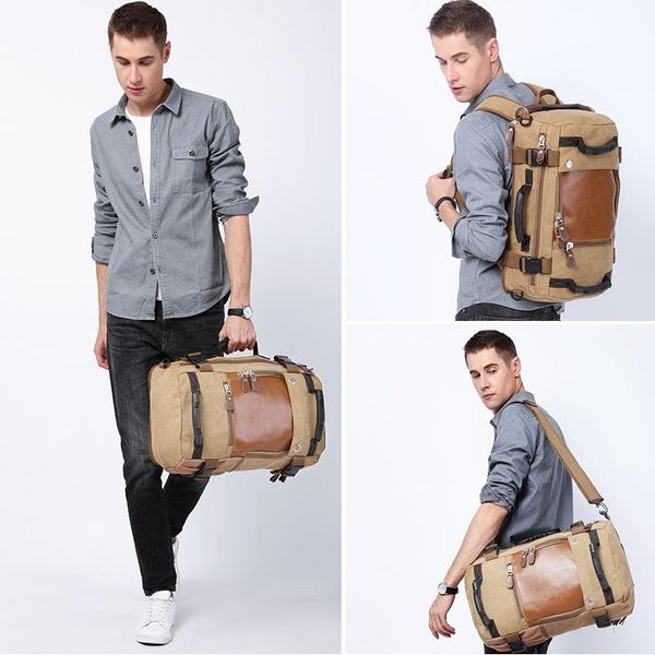backpack canvas retro casual large capacity men's multi-functional travel spot customization
backpack canvas retro casual large capacity men's multi-functional travel spot customization