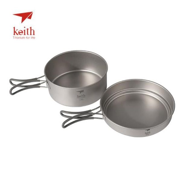 camp kitchen keith titanium cookware foldable outdoor camping bowls pot sets cooking 1.25l+ frying pan 800ml ti6017
camp kitchen keith titanium cookware foldable outdoor camping bowls pot sets cooking 1.25l+ frying pan 800ml ti6017